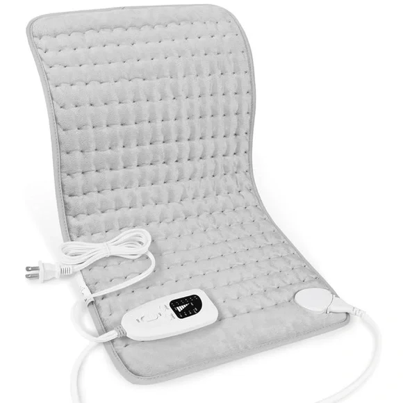 Gray Electric Heating Pad with Controller - Picture 14 of 16